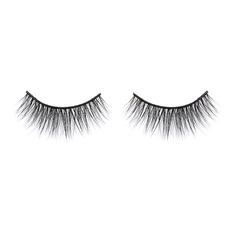 Private Label Wholesale Price 3D Mink Strip Lashes Soft Real Mink Eyelashes JN142